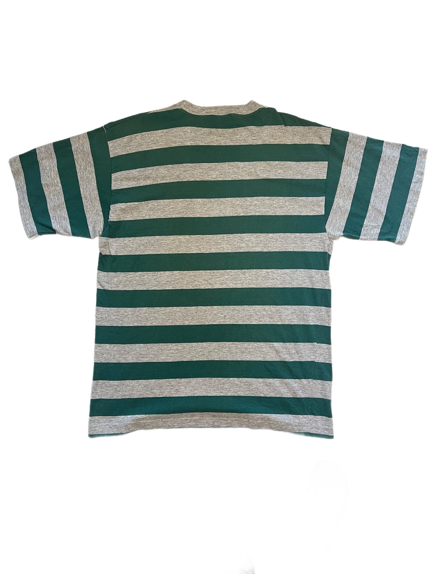 (L) Champion USA Striped Shirt