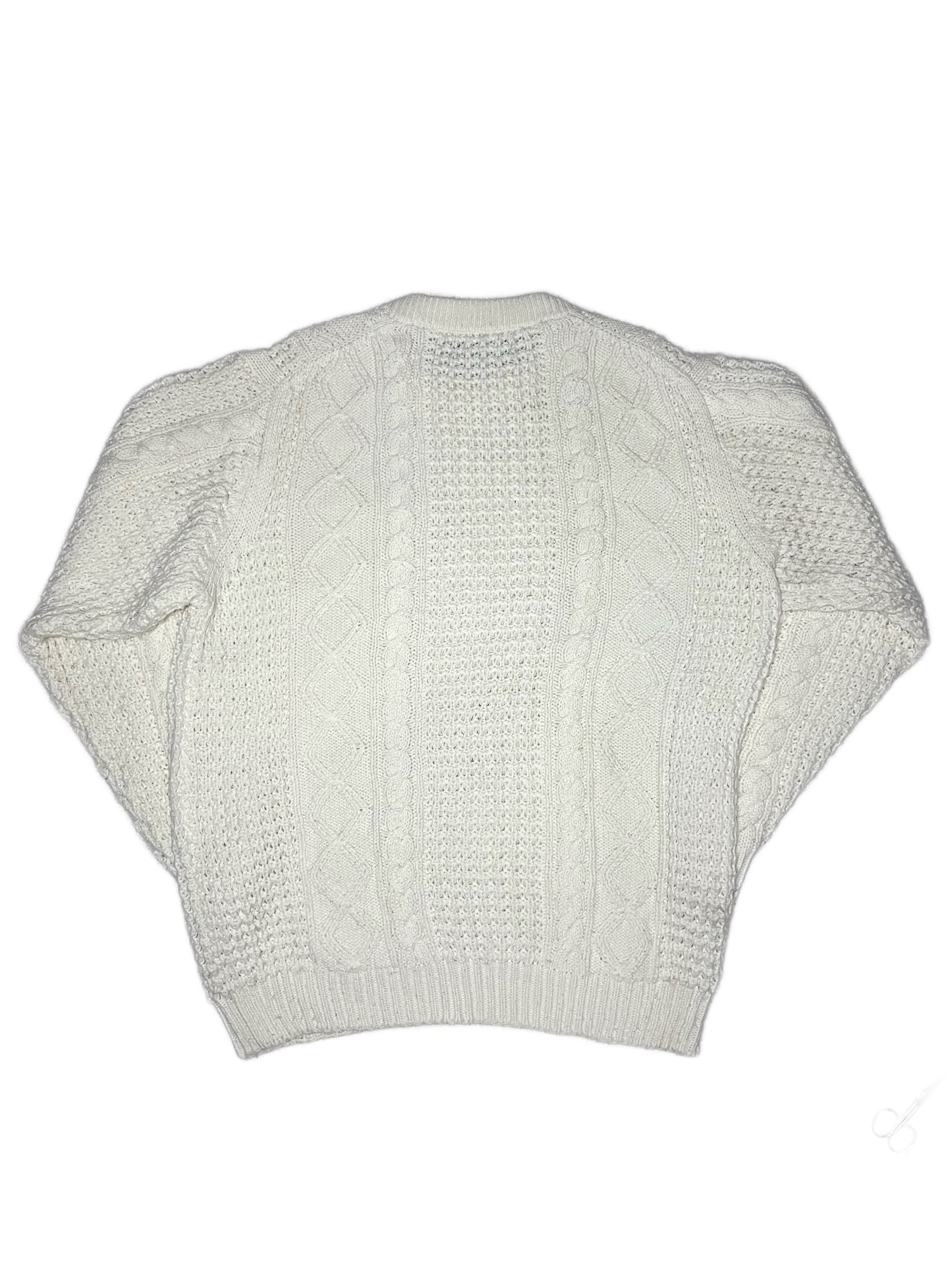 (L) FASHION ST. Cable knit sweater