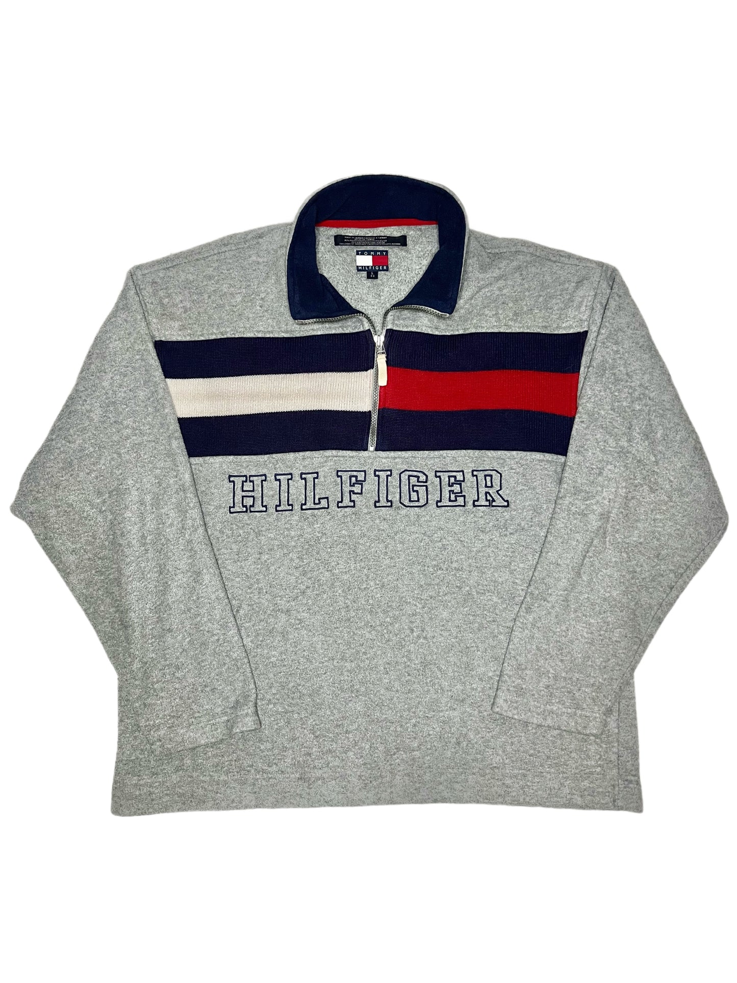 [M] Tommy Hilfiger Half Zip FLEECE Sweater 