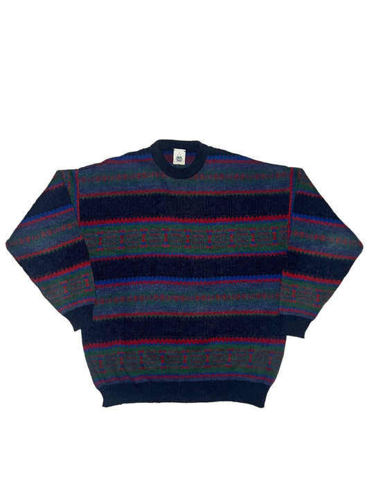 (L) 90s C&A NEW FAST Collection Knit Sweater