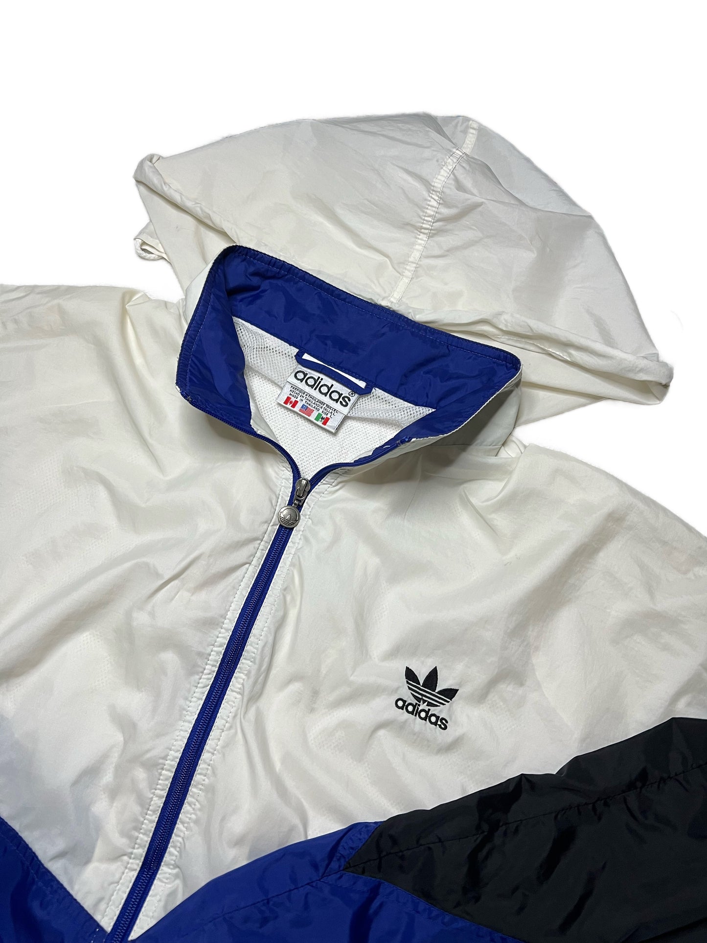 (L) Adidas Optional Hood Track Jacket