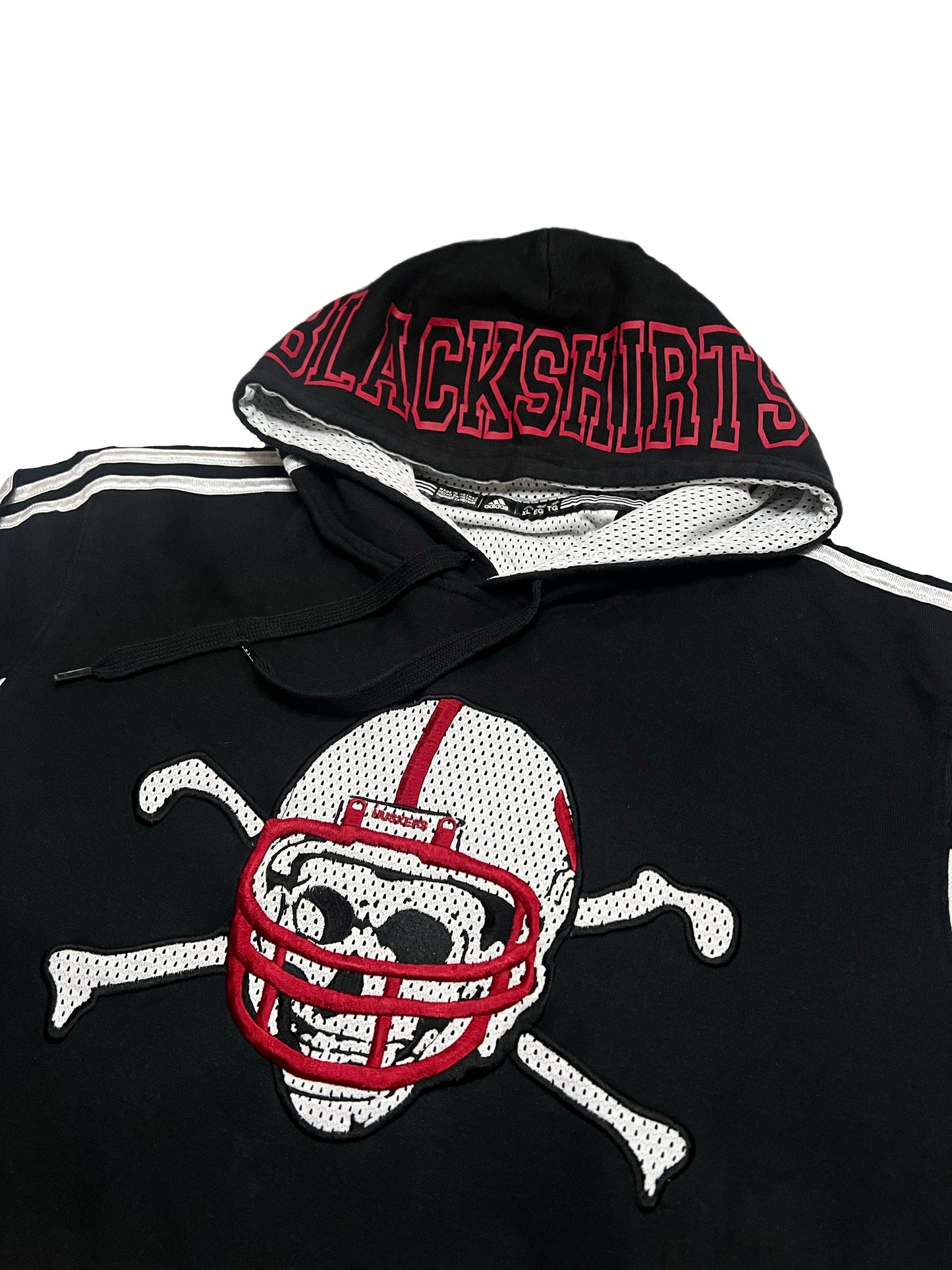 [XL] Sweat à capuche Adidas Nebraska Huskers Hockey 