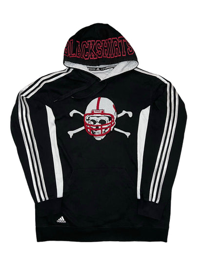 [XL] Sweat à capuche Adidas Nebraska Huskers Hockey 