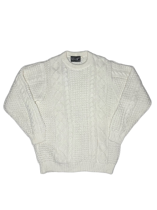 (L) FASHION ST. Cable Knit Sweater