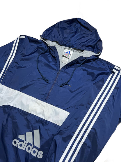 [XL] Adidas Half Zip Windbreaker