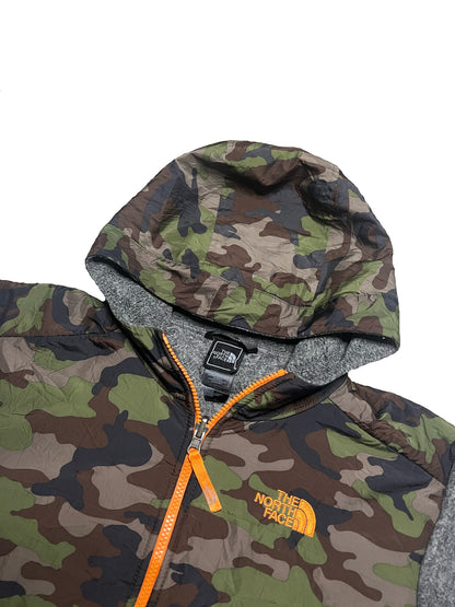 [M] The North Face Camouflage Type Hooded FLEECE Jacket 