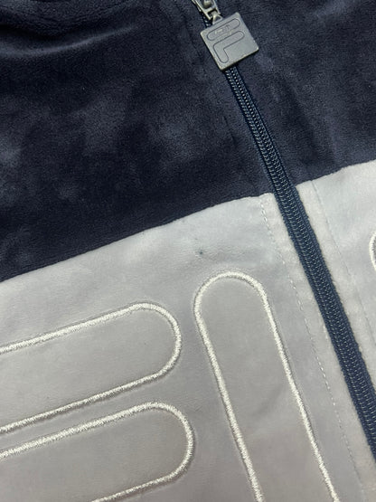 [M] Fila VELVET Zip Hoodie 