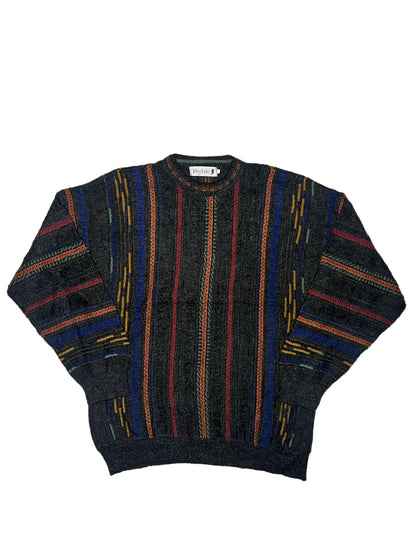 (L) Lifestyle Coogi Style Knit Sweater