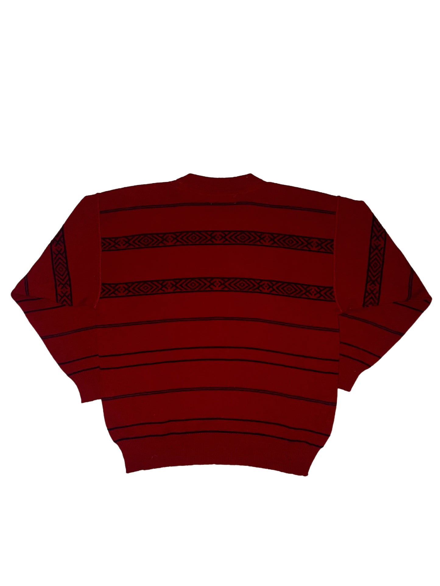 [M] Red Belika Knitwear Sweatshirt