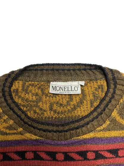 [M] Monello Knit Sweater "Made In Italy" 