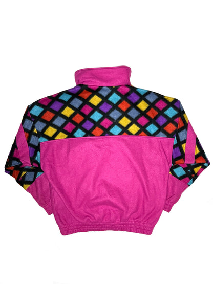 [M] Lava Multi Color FLEECE Sweater