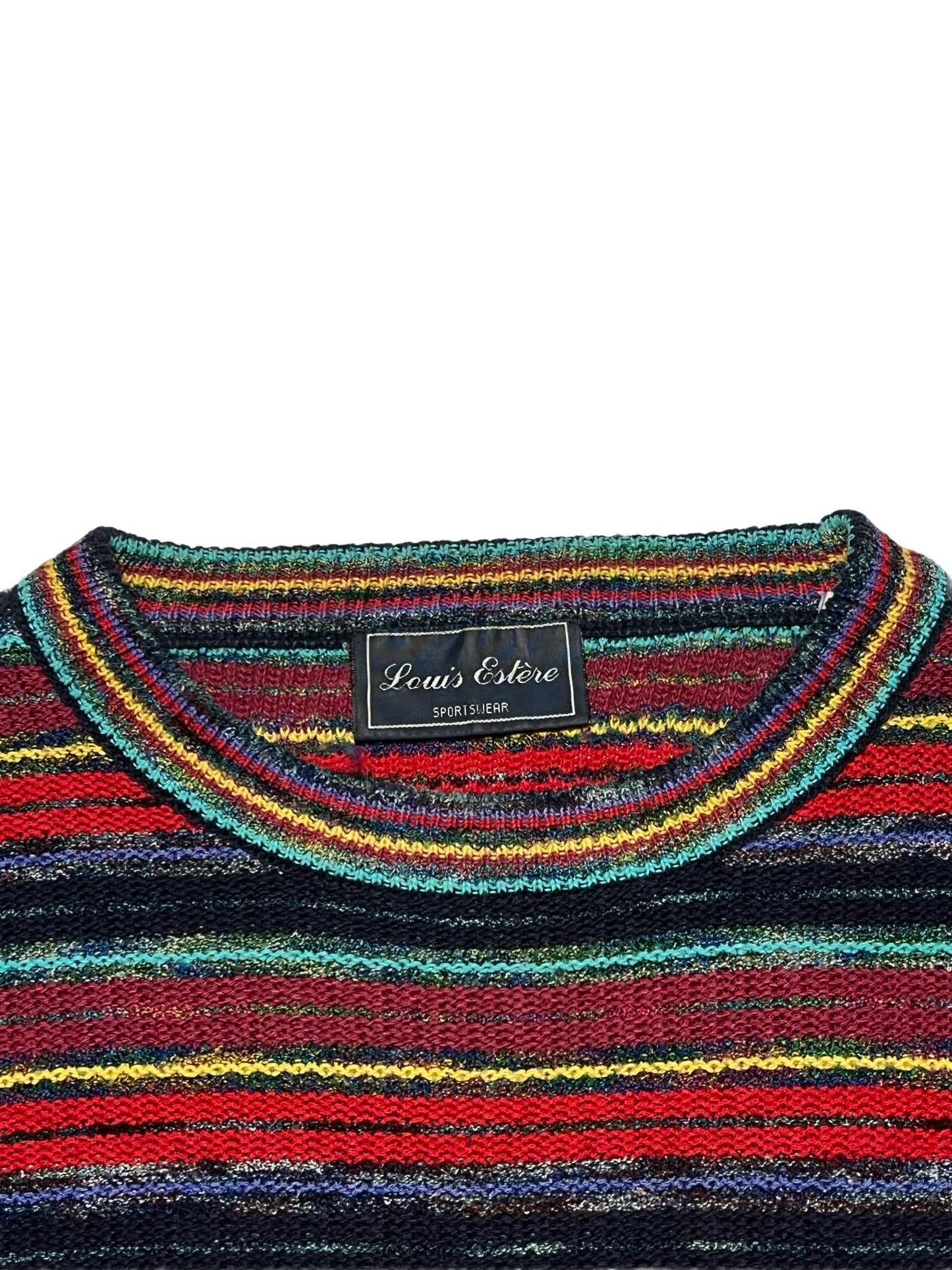 (L) Louis Estere Sportswear Knit Sweater