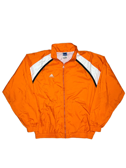 (L) Adidas Orange Track Jacket