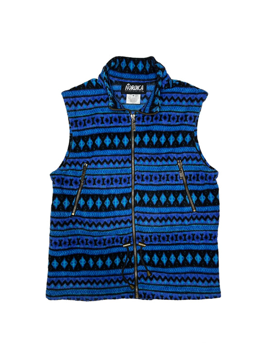 [M] Nordica Crazy Pattern FLEECE Vest