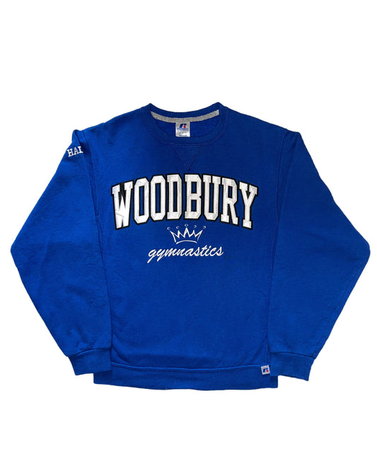 [M] Russell Embroided Woodbury Gym. Sweatshirt