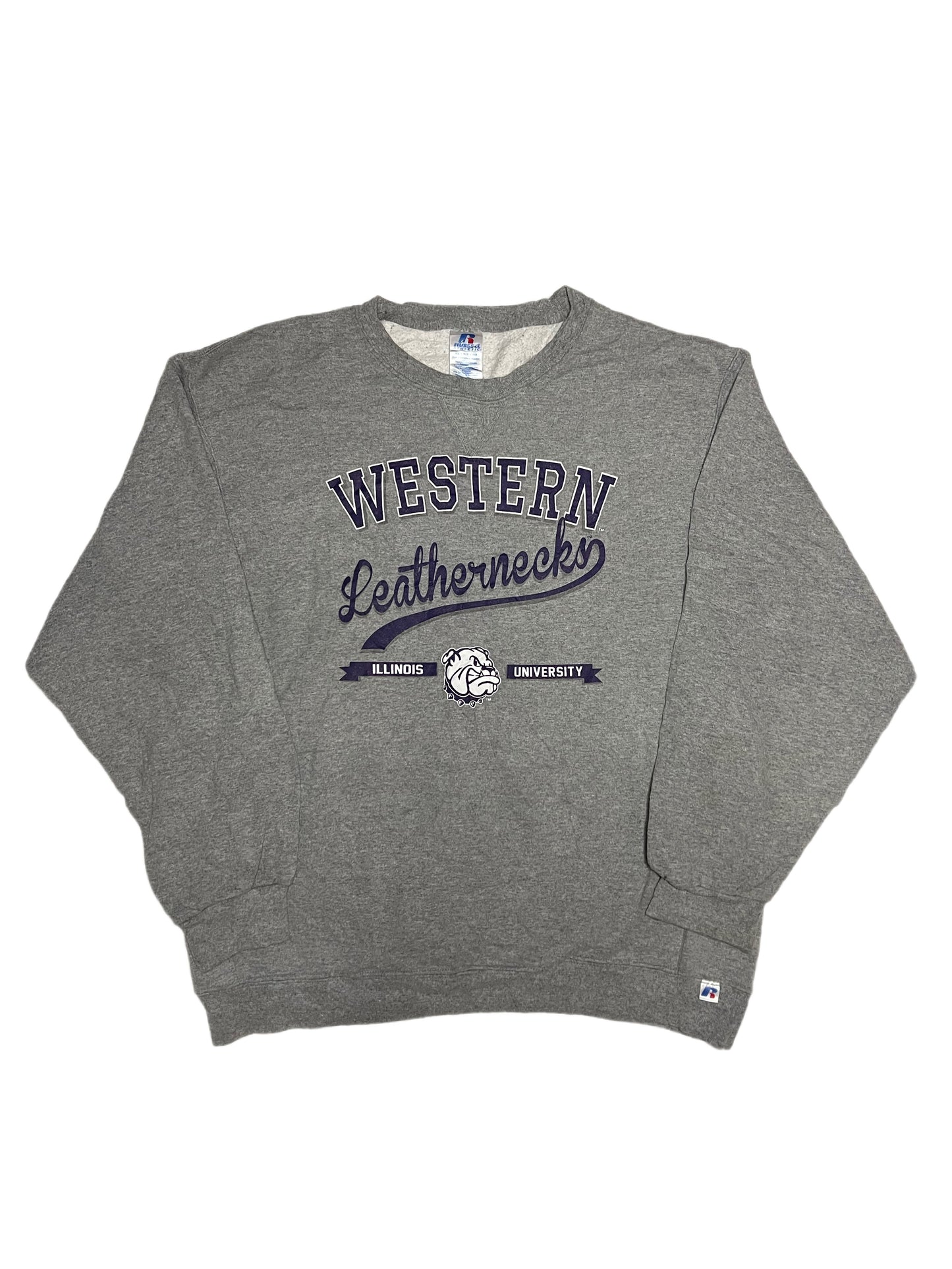 [M] Russell "Western Leathernecks - Illinois University" Sweatshirt