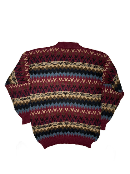 [M] Pull en tricot finition alpaga "Made in Peru" 